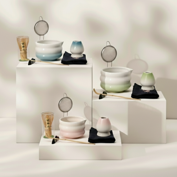 Premium Matcha Wave Tea Set