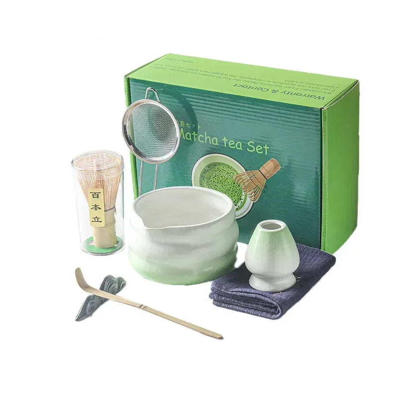 Premium Matcha Wave Tea Set