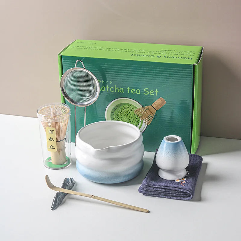 Premium Matcha Wave Tea Set