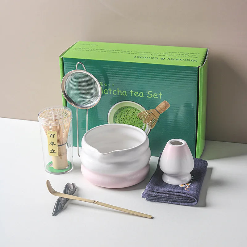 Premium Matcha Wave Tea Set