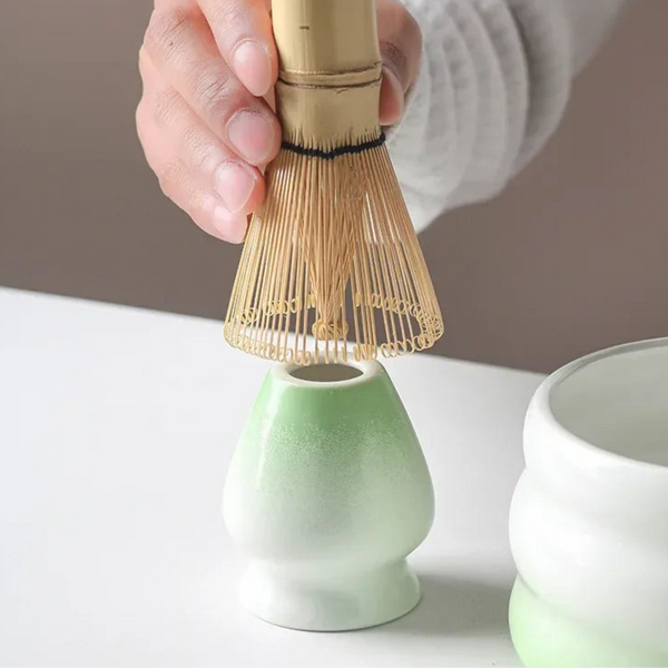 Premium Matcha Wave Tea Set - Asagi Blue