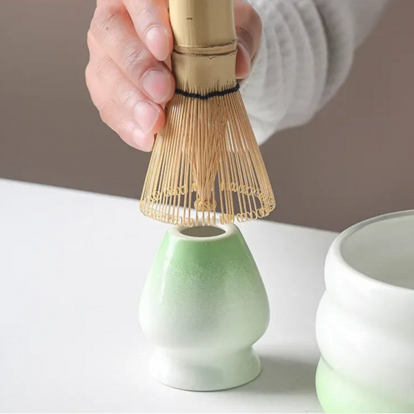 Premium Matcha Wave Tea Set - Matcha Moss