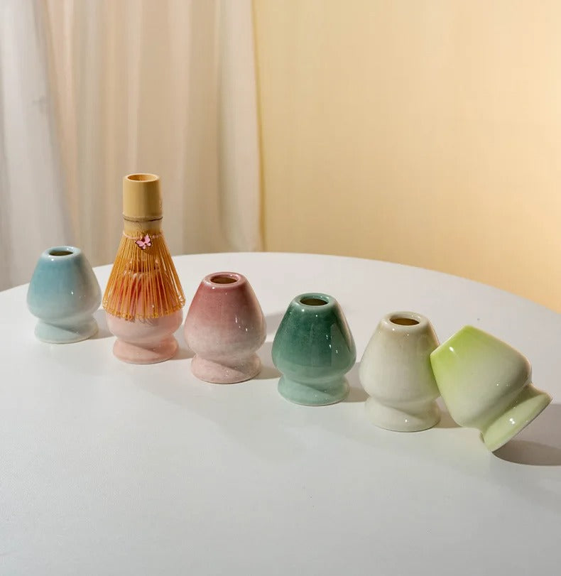 Premium Matcha Ceramic Set - Multiple Colors